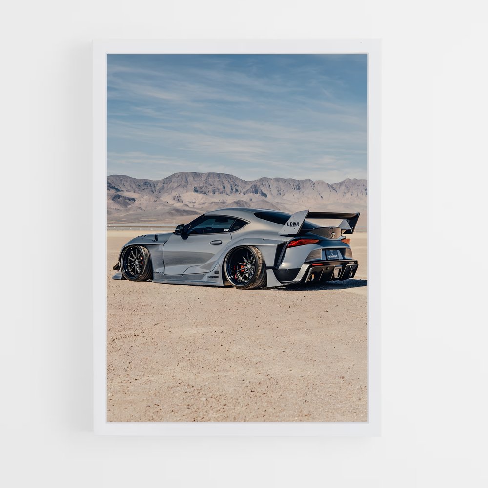 Poster magnifique Gr supra – affiche Toyota (vue 3)